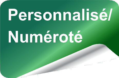 Numéroté / Personnalisé